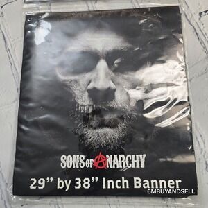 Sons of Anarchy Jax Teller Banner 29x38 Official Licensed SAMCRO Wall Poster NEW
